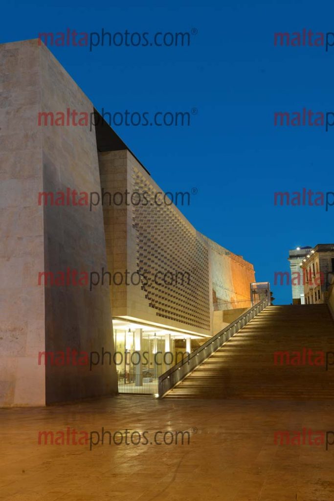 Valletta Parliament House Parlament Renzo Piano Architecture Stairs