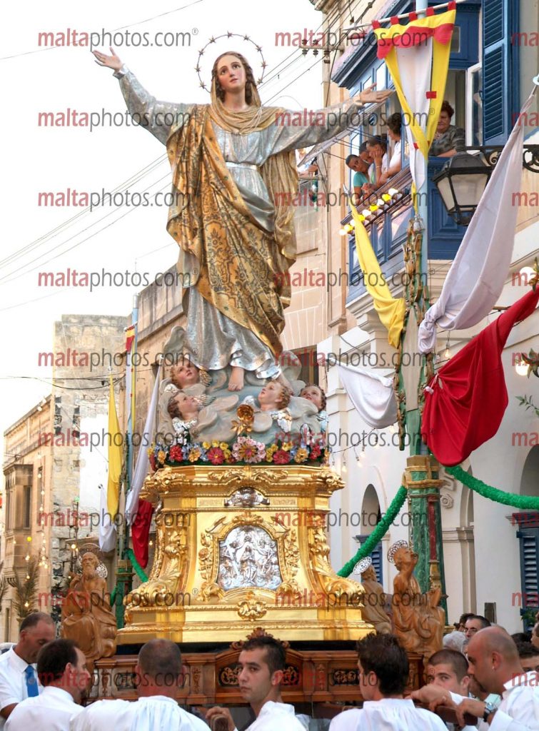 Attard Village Vara Santa Marija St Mary Feast Festa - Malta Photos