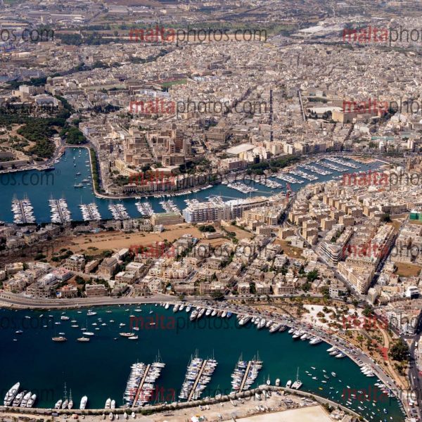 Ta Xbiex Aerial Marina Boats Seacraft - Malta Photos