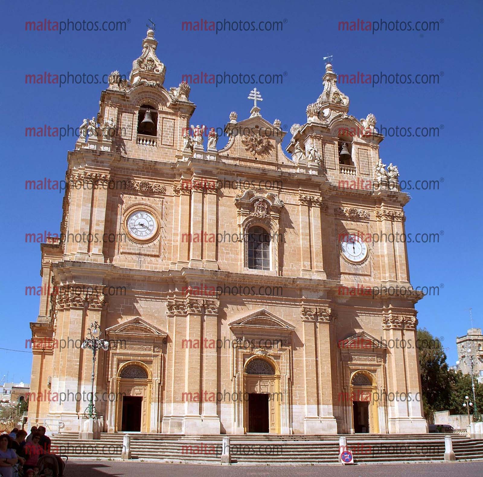 Birkirkara B'Kara Aerial Views Streets - Malta Photos