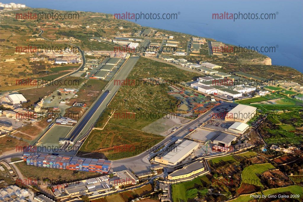 Hal Far Aerial Industrial Estate Photo by Gino Galea - Malta Photos