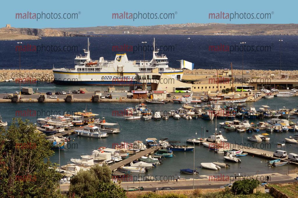 Gozo Mgarr Harbour Port Boats - Malta Photos