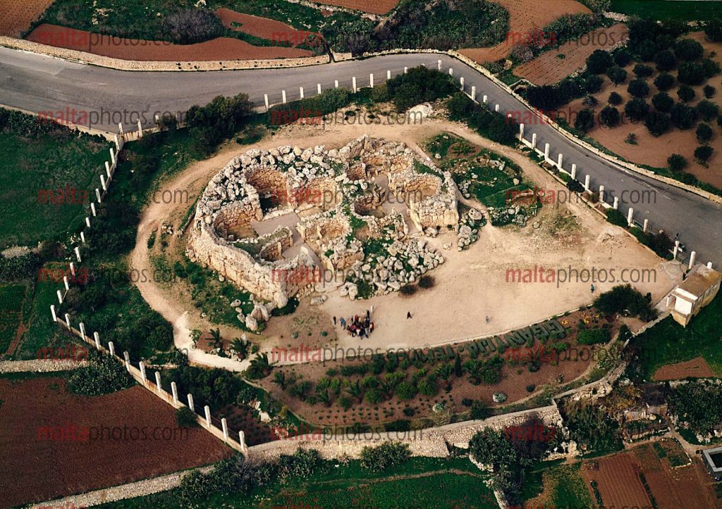 Gozo Xaghra Ggantija Temples Ols Architecture Aerial - Malta Photos