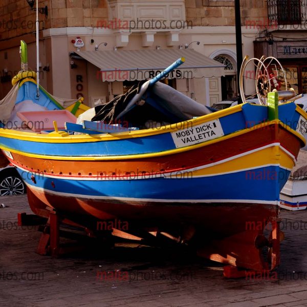 Marsaxlokk Fishing Village Luzzu Traditional Boat Lampuki Mahi Mahi ...