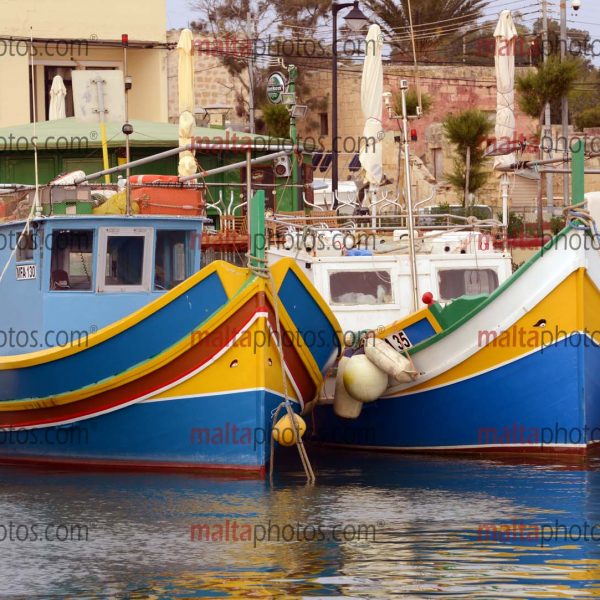 Marsaxlokk Fishing Village Luzzu Traditional Boat Fishing Lampuki Mahi ...