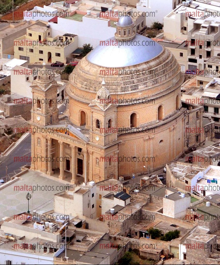 Mgarr Aerial Parish Church - Malta Photos